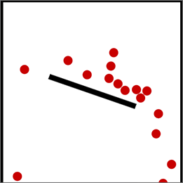 ボールが落ちる